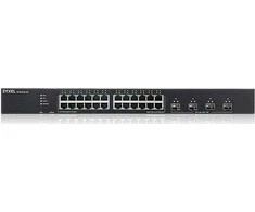 ZYXEL XGS1935-28, 28 PORT LITE-L3 SMART MANAGED SWITCH, 24X GIGABIT COPPER AND 4X 10G SFP+, HYBRID MODE, STANDALONE OR NEBULAFLEX CLOUD (5Y WARRANTY)