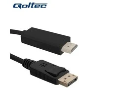 QOLTEC 50440 Qoltec Cable DisplayPort v1.1 / HDMI 1080p 1m
