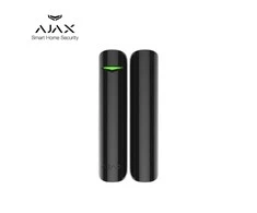 Ajax DoorProtect Plus juodas magnetinis kontaktas
