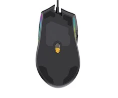 Aula F805 Multi-krāsu apgaismojuma Vada Spēļu Optiskā pele 7 pogas 800-6400dpi 4000FPS 32ips Melna