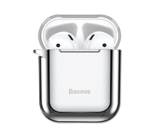 Baseus Shining kablys dėklas Apple AirPods - Sidabrinis
