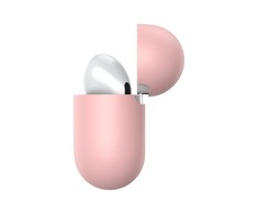 „Baseus“ silikagelio dėklo apsauga, skirta „Apple Airpods Pro“, rožinė (WIAPPOD-ABZ04)