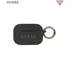 Guess Ring Silikoninis dėklas skirtas AirPods Pro Cover - Juodas and Gold