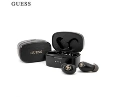 GUESS belaidės ausinės bluetooth TWS + docking station GUTWSJL4GBK juodos spalvos