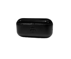 Platinet „WoW F9“ sporto ir pramogų „Super-Fit TWS Bluetooth 5.1“ stereo ausinės su HD mikrofonu, LED įkrovimu, USB įkrovikliu, juodos