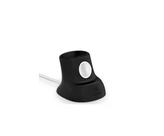 USAMS silikoninis stovelis 2in1 įkroviklis Apple Watch ir AirPods juodos spalvos ZJ51ZJ01 (US-ZJ051)
