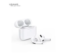 USAMS ausinės Bluetooth 5.0 TWSEmall Series belaidės baltos spalvos BHUYM01 (US-YM001)