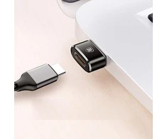 Baseus USB-C – USB-A adapteris 3A – Juodas