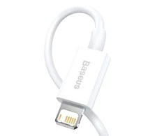 Kabelis USB A - IP Lightning 1.0m baltas Superior serijos BASEUS