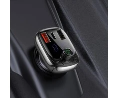 Automobilinis Bluetooth MP3 grotuvas Baseus T Shaped S-13 Juodas OS