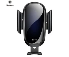 Automobilinis telefono laikiklis Baseus Future Gravity - Juodas
