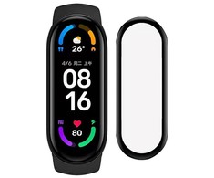 iLike Bestsuit 9H Nano Flexible Glass apsauginė plėvelė ekranui Xiaomi Mi Band 7 Skaidri / juoda