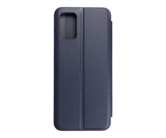 iLike Blun Smart View Premium matinis ekologinės odos magnetinis fiksavimo knygos dėklas su stovu Samsung Galaxy A22 5G (A226B) Mėlynas