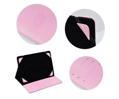 Oem BLUN universalus dėklas planšetiniams kompiuteriams 8" (UNT) rožinis