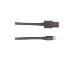 CANYON kabelis MFI-2 Lightning 12W 1m Dark Pilkas