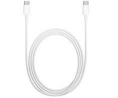 CP USB-C į USB-C PD 60W 3A itin greitas įkrovimas iPhone 15 1m kabelis baltas