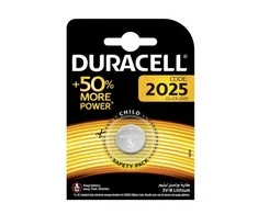 Baterija - Duracell CR2025 3V Ličio Baterija 20mm x 2.5mm 7g