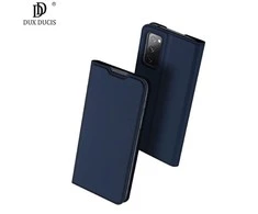 Dux Ducis Skin Pro dėklas skirtas Samsung Galaxy S20 FE 5G, mėlynas