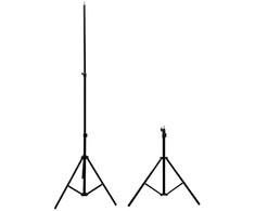 Elight 21M Premium Stabils Metāla Izveklams Statīvs 2.1m max 1/4 skrūves Led Gredzena / Kameras fix Melns