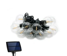 Forever TelForceone Saulės girlianda 5,5 m + 10 LED lempučių, skaidrus E12 G40 IP44