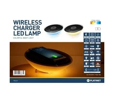 Belaidis kroviklis-LED lempa Platinet PDLU1, baltas