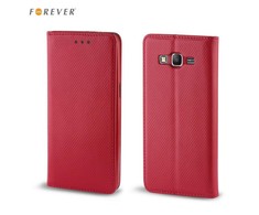 Forever Reach Dėklas Smart Magnet Samsung A520 A5 2017 raudonas
