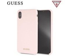 Dėklas Guess GUHCI65LSGLLP iPhone Xs Maxlight pink/šviesiai rausva hard case Silicone