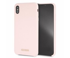 Dėklas Guess GUHCI65LSGLLP iPhone Xs Maxlight pink/šviesiai rausva hard case Silicone