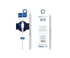 USB A tipo į „Lightning“ tipo laidas Hoco 2,4A, 1 m x 20 baltų