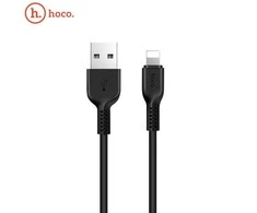 USB A tipo į „Lightning“ tipo laidas Hoco 2,4A, 1 m, juodas x20