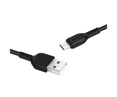 USB kabelis Hoco X20 Flash microUSB juodas 2m
