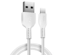 HOCO kabelis USB A to Type C 2,4A X20 1 m baltos spalvos