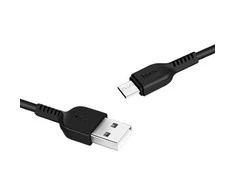 HOCO kabelis USB A į Type C 2,4A X20 1 m juodos spalvos