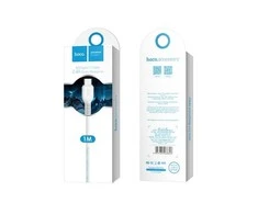 HOCO kabelis USB A to Type C 2,4A X20 1 m baltos spalvos