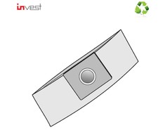 Invest Eco papīra putekļsūcēja maisi AEG / DE LONGHI / ELECTROLUX / HYUNDAI / PHILIPS (5gab.)