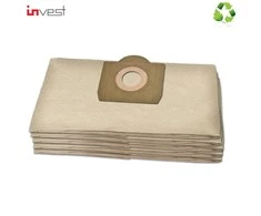 Drėkintuvas Invest Eco Paper Dulkių siurblių maišeliai Karcher WD 3 300 M / WD3 SE 4001 SE 4002 (5vnt.) 6.959-130.0