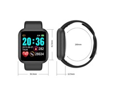 Išmanusis laikrodis iWear M7 Smart, Juodos spalvos