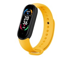 Išmanioji apyrankė iWear SM6, Geltonos spalvos