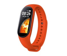 Išmanioji apyrankė iWear SM7, Oranžinės spalvos