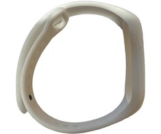 iLike iWear universalus silikoninis dirželis išmaniųjų apyrankių modeliams - SM6 SM7 SM8 (18x250mm) Baltas