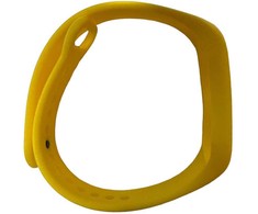 iLike iWear universalus silikoninis dirželis, skirtas išmaniųjų apyrankių modeliams – SM6 SM7 SM8 (18x250mm) Geltona