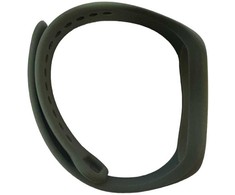 iLike iWear universalus silikoninis dirželis išmaniųjų apyrankių modeliams – SM6 SM7 SM8 (18x250mm) Haki Žalias