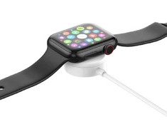 iWear CH3 Universal / Apple Watch USB 1m Smart Watch 3,5W belaidžio įkroviklio kilimėlis Baltas