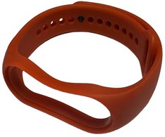 iLike iWear universalus silikoninis dirželis išmaniųjų apyrankių modeliams – SM6 SM7 SM8 (18x250mm) Raudonas