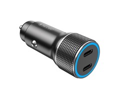 JELLICO car charger F8 PD 40W 2xUSB-C Juodas