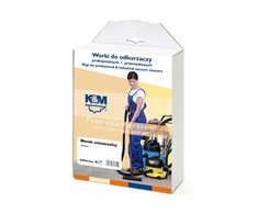 K&amp;M Group universalūs dulkių siurblių maišeliai KM-QUNI20.A (4 vnt.)