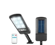 Sieninis šviestuvas Oem Lamex Saulės lempa LTC 120-LED SMD 24W 1800lm 1800mAh + RC