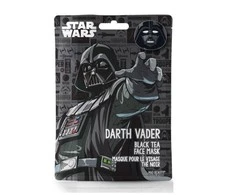 „Mad Beauty Star Wars“ drėkinanti ir smagi veido kaukė po vasaros saulės ir baseino vaikams (1 vnt. Darth Vader juodosios arbatos x 25 ml)