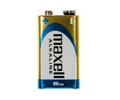 Maxell, 6LR61 baterija, 9V Alkaline (krona)