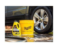 Meguiars G17748 Ultimate Wash &amp; Wax 2in1 automobilių šampūnas ir vaškuotas 1420 ml buteliukas (JAV)